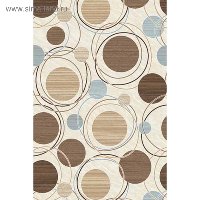 

Ковёр прямоугольный Valencia Deluxe d301, размер 150 х 230 см, цвет cream-brown