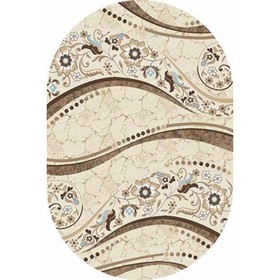

Ковёр овальный Valencia Deluxe d312, размер 200 х 400 см, цвет cream-brown
