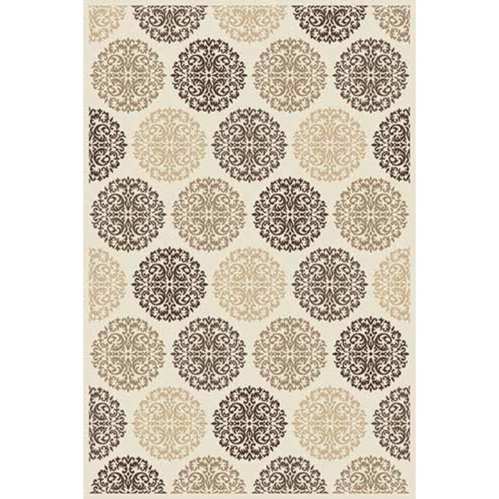 Ковёр Хит-Сет ПП VALENCIA DELUXE d313, 3*5 м, прямоугольный, CREAM-BROWN