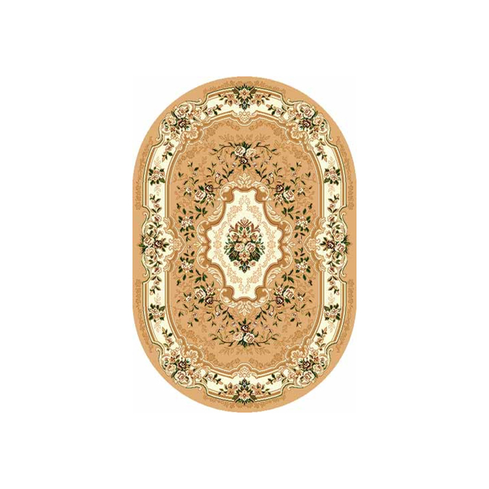 Ковёр БЦФ ПП LAGUNA d017, 2,5*3,5 м, овал, BEIGE