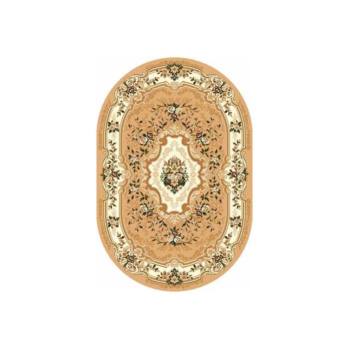 Ковёр БЦФ ПП LAGUNA d017, 2,5*4,5 м, овал, BEIGE