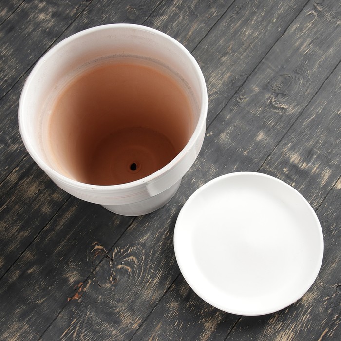 Горшок цветочный Тюльпан красный 7 л