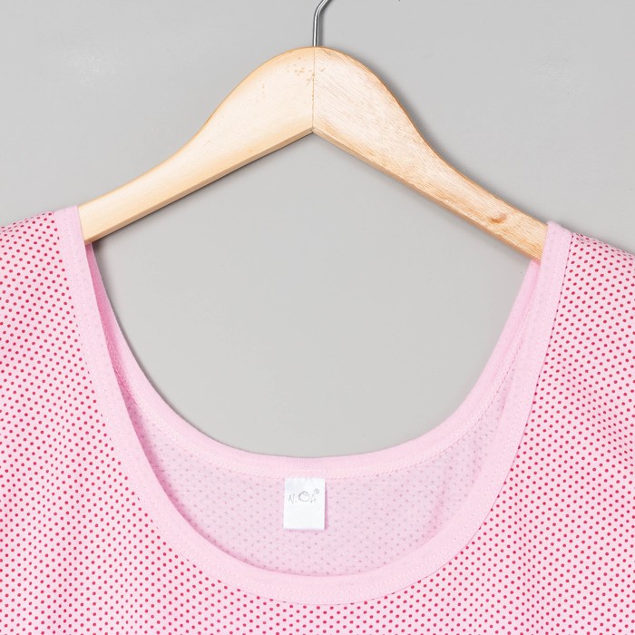 Сорочка женская, цвет розовый, размер 58