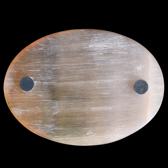 Панно «Поросята - проказники», 8,5х6 см, селенит