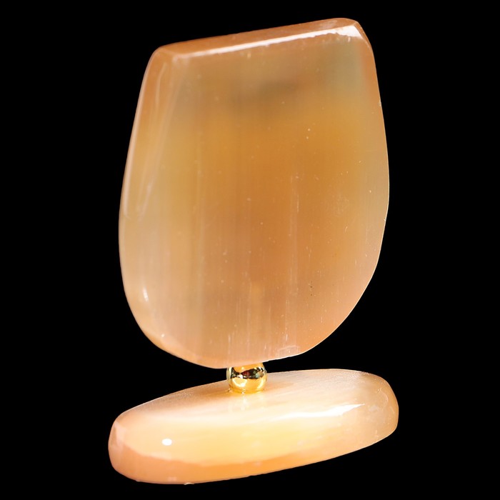 Сувенир «Подкова», мудрости, 4,5х6 см, селенит