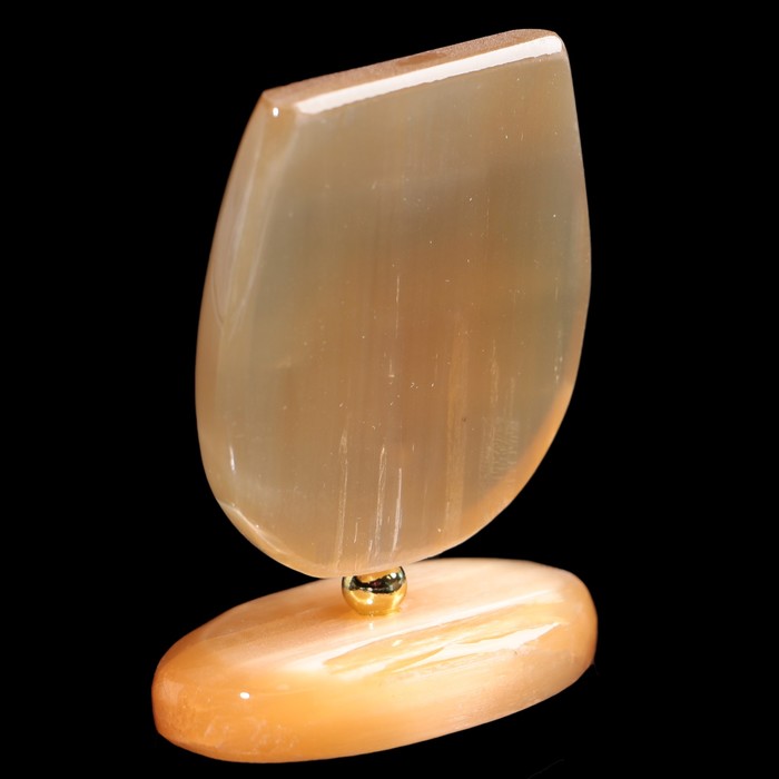 Сувенир «Подкова», на радость, 4,5х6 см, селенит