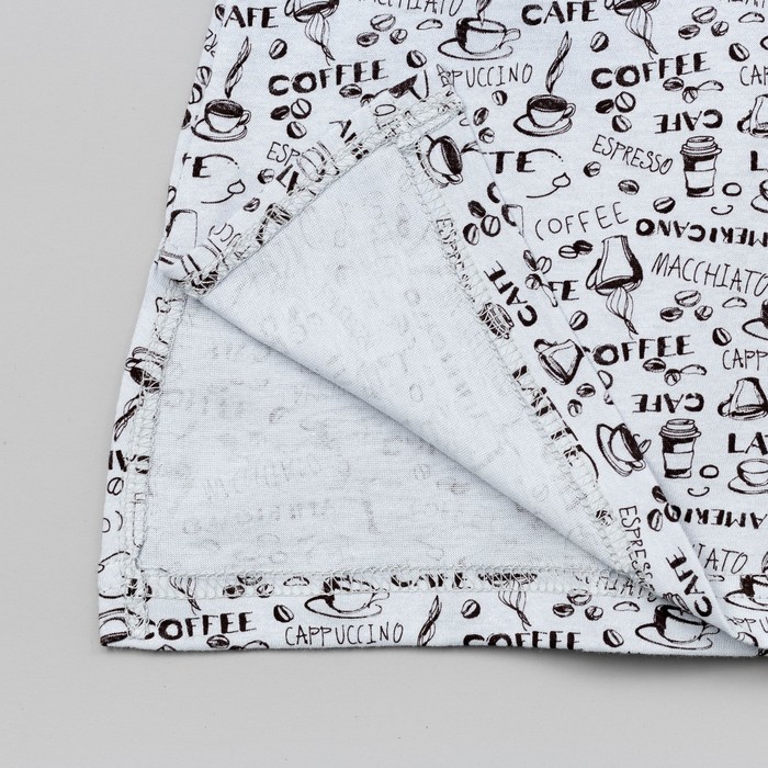 Платье домашнее женское, цвет серый, размер 52