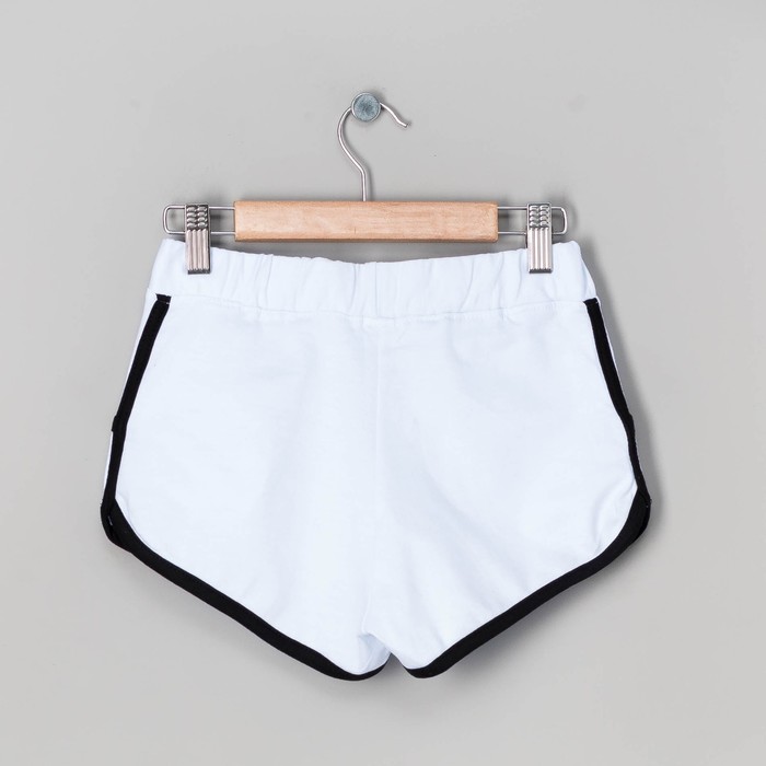 Шорты женские, цвет белый, размер 44