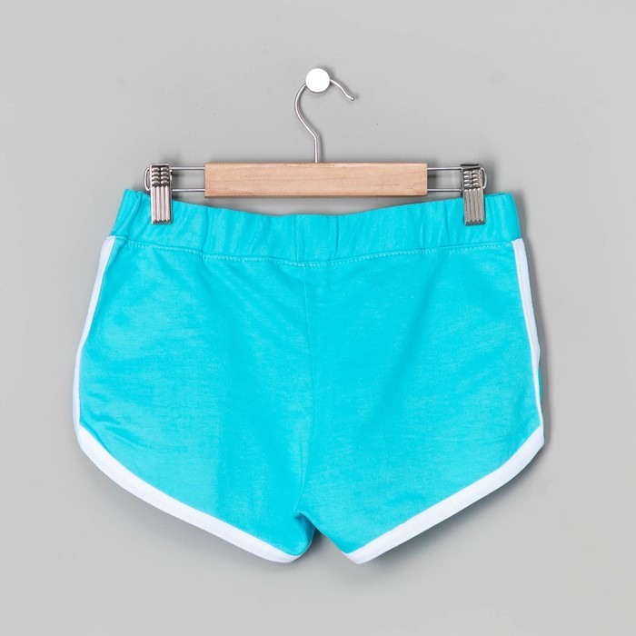 Шорты женские, цвет голубой, размер 50