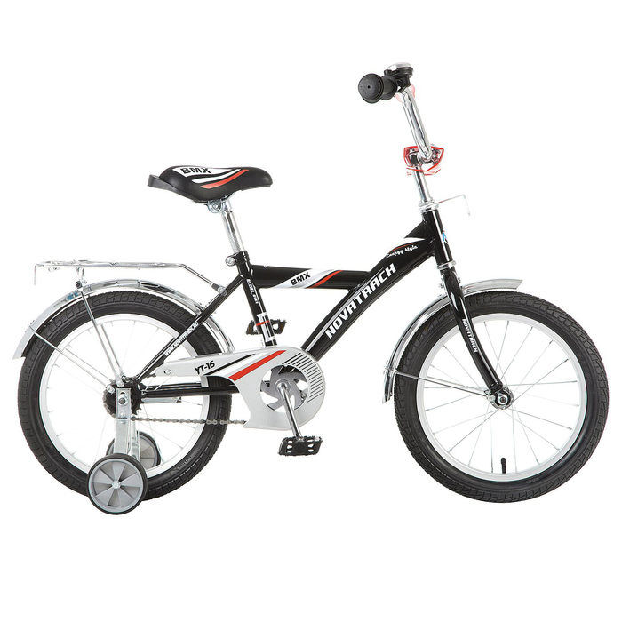 Велосипед 16" Novatrack BMX, цвет черный