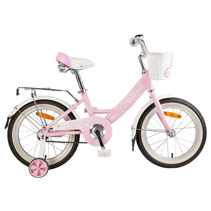 Велосипед 16" Novatrack Girlish Line цвет розовый
