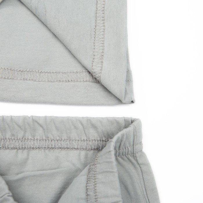 Комплект для мальчика "Мишки Тедди", рост 110-116 см, цвет серый Т104