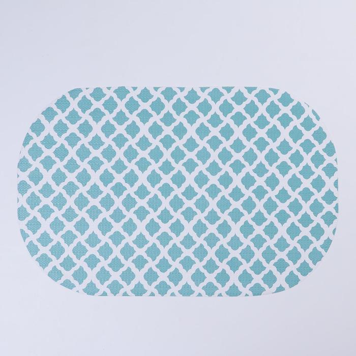 Набор салфеток сервировочных "Посуда" 2 шт, 29х43 см, цвет МИКС