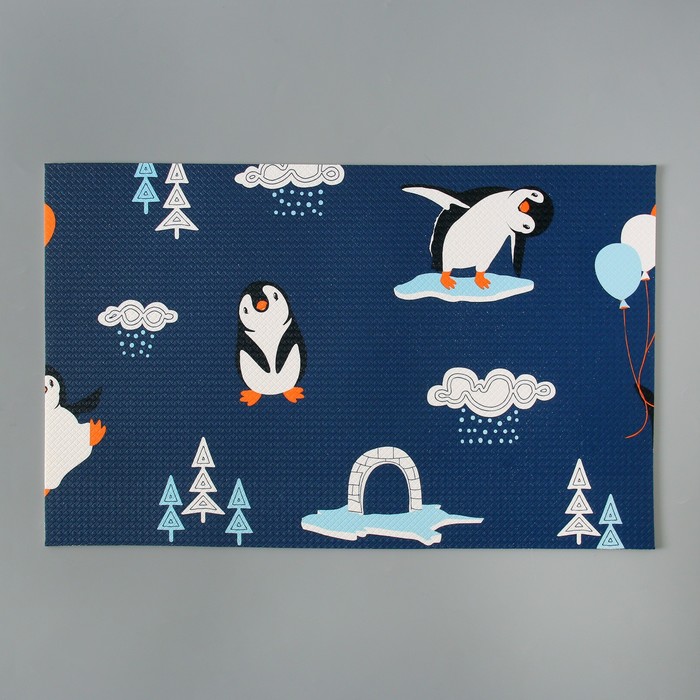 Коврик противоскользящий "Ассорти", дизайн МИКС