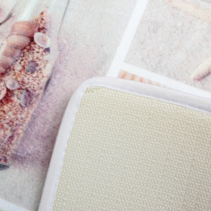 Коврик для ванной "Морской коллаж"