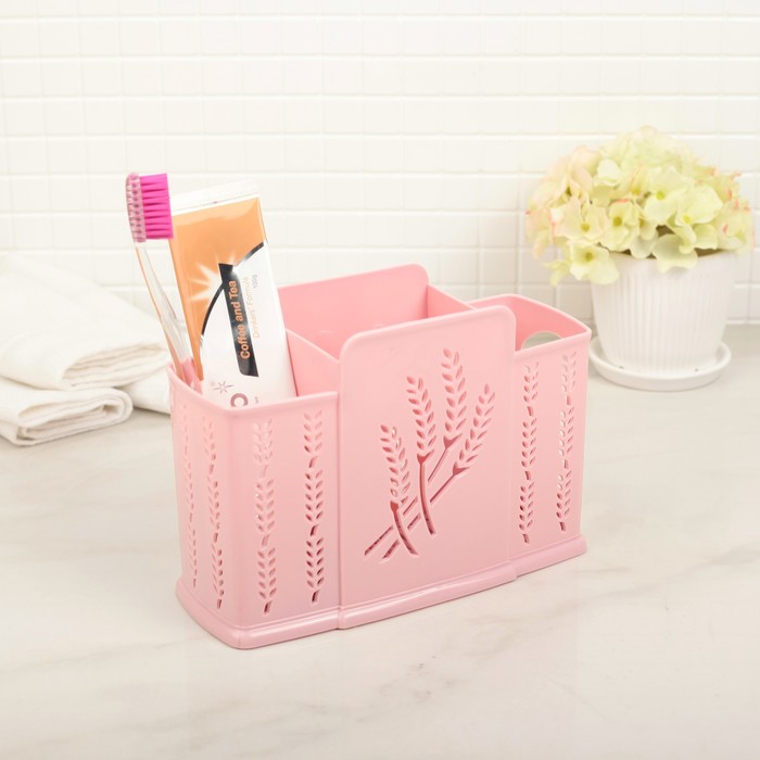 Корзина для хранения 19х8х13,3 см, цвет МИКС