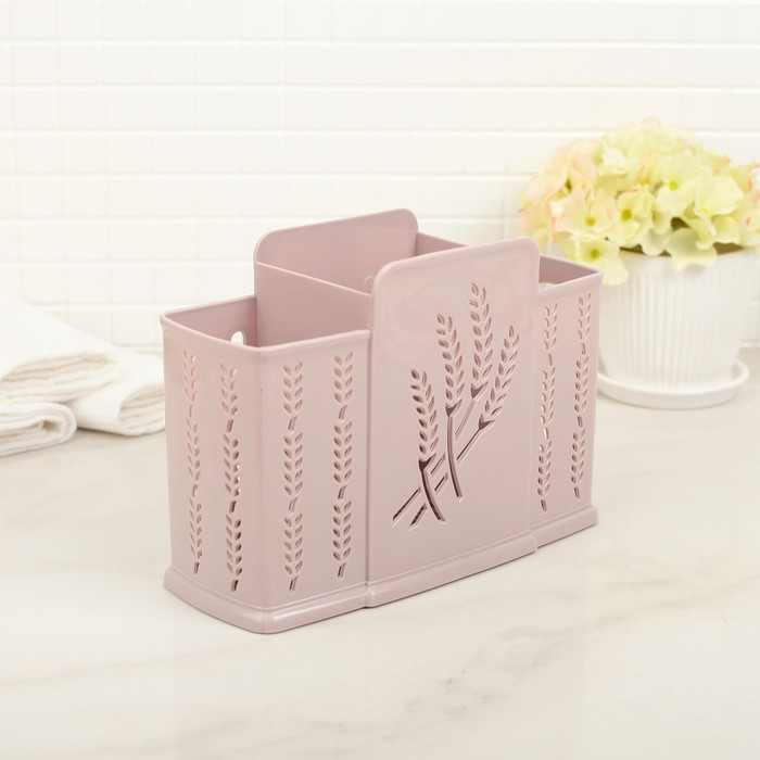 Корзина для хранения 19х8х13,3 см, цвет МИКС