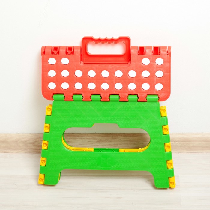 Табурет складной универсальный 28х21,5х20,5 см, цвет МИКС