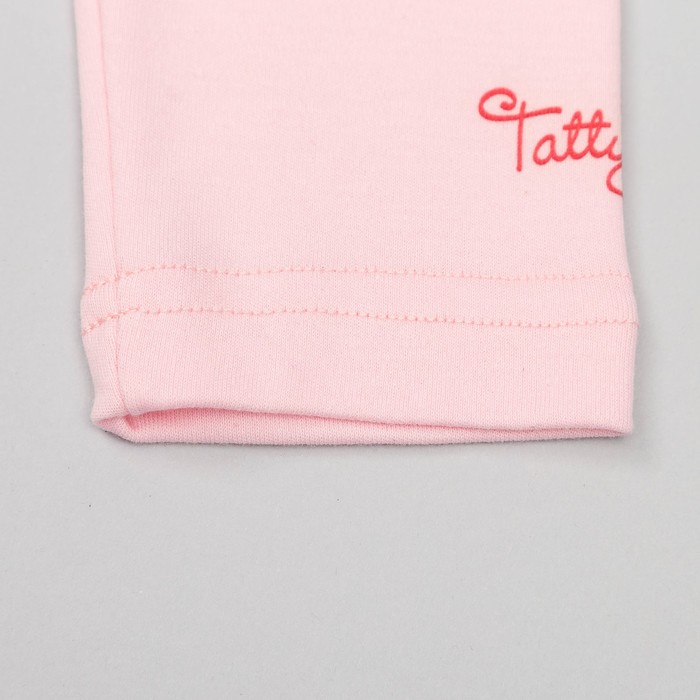 Пижама для девочки "Мишки -Тедди", рост 104-110 см, цвет белый/розовый Т125