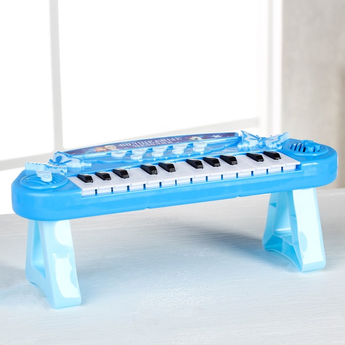 Синтезатор "Волшебные мелодии", Холодное сердце, 13 мелодий, световые эффекты