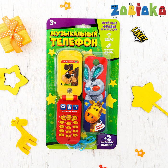 Музыкальный телефон «Пушистики»