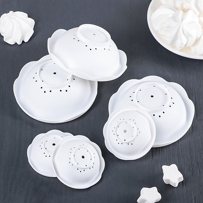 Набор форм для моделирования 10,5х4 см "Круг", 6 шт