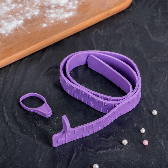 Лента измерительная для тортов 66х1,5х0,2 см