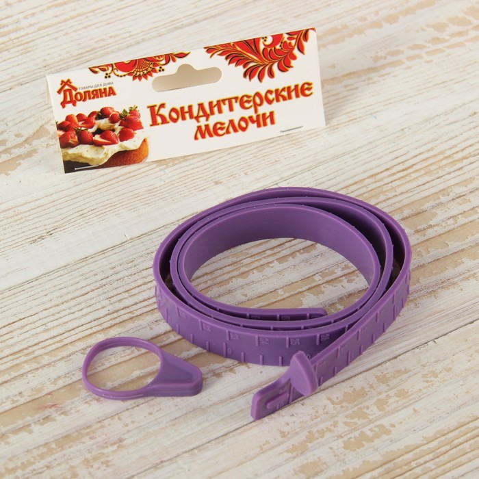 Лента измерительная для тортов 66х1,5х0,2 см