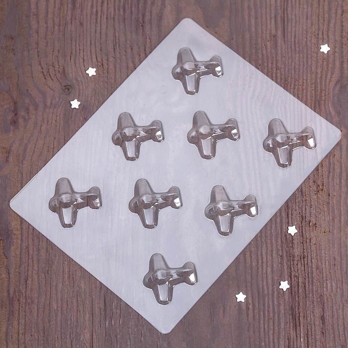 Молд кондитерский "Самолеты" 24х18,3х1 см