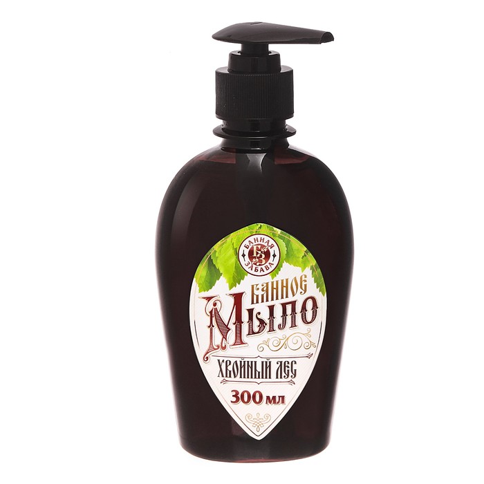 Жидкое мыло в баню "Хвойный лес", 300 мл