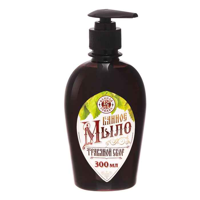 Жидкое мыло в баню "Травяной сбор", 300 мл