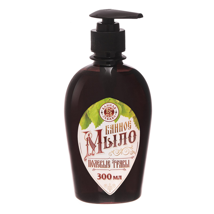 Жидкое мыло в баню "Полевые травы", 300 мл