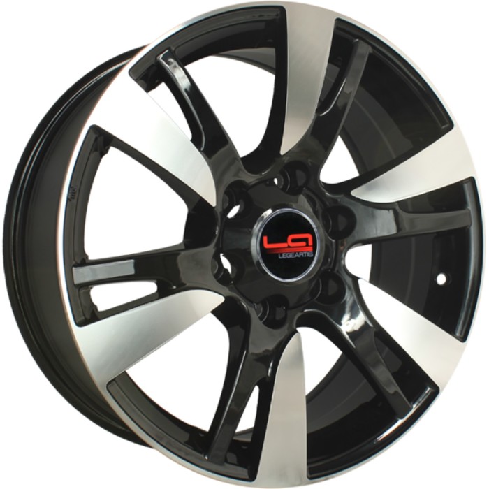 Диск LegeArtis Replica TY76 7.5x18 6x139.7 ET25 D106.1 BKF