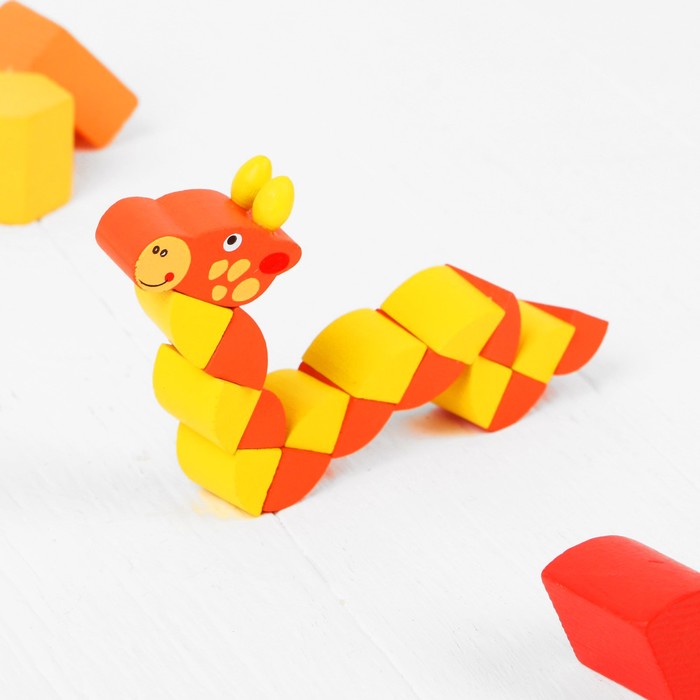 Головоломка - змейка "Жирафик"