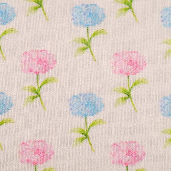 Ткани для пэчворка "Весенняя гортензия", 120г/кв.м, №1