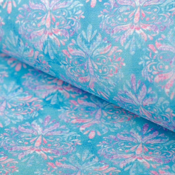 Ткани для пэчворка "Весенняя гортензия", 120г/кв.м, №4