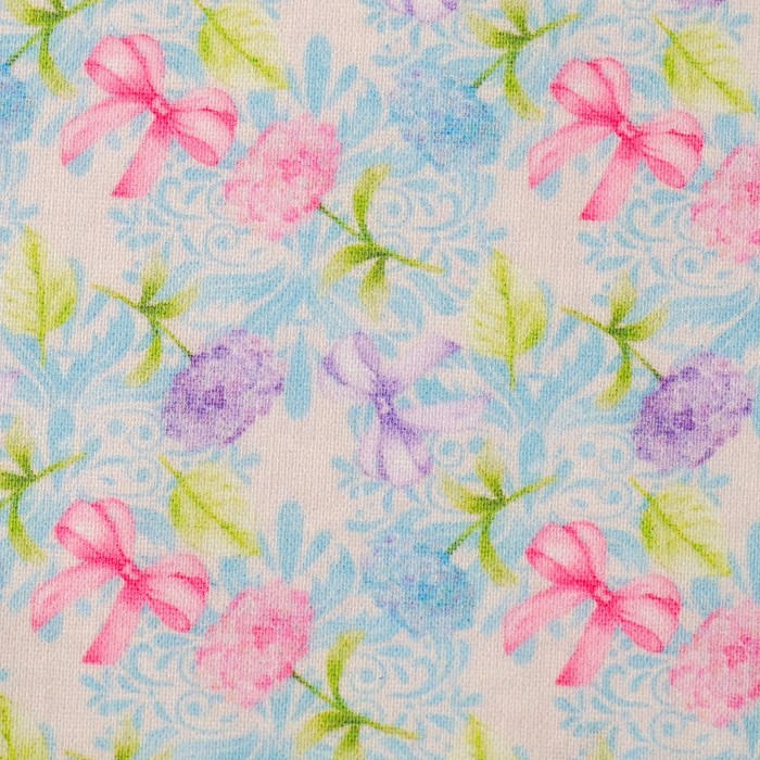 Ткани для пэчворка "Весенняя гортензия", 120г/кв.м, №7