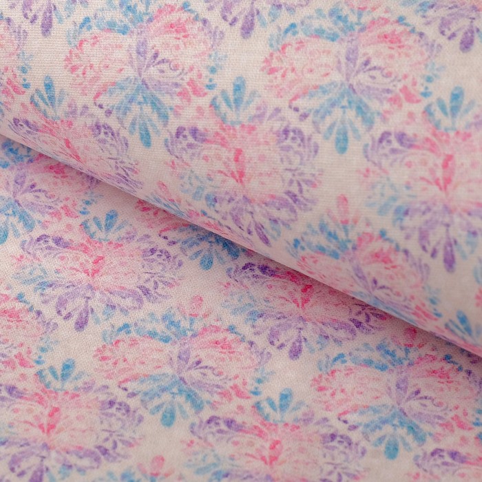 Ткани для пэчворка "Весенняя гортензия", 120г/кв.м, №10