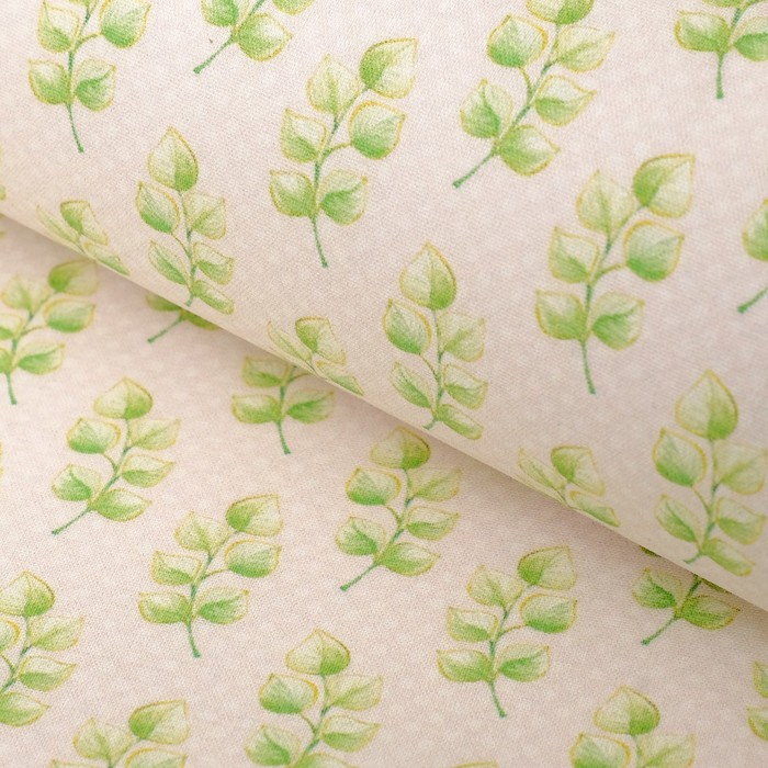 Ткани для пэчворка "Весенняя гортензия", 120г/кв.м, №11