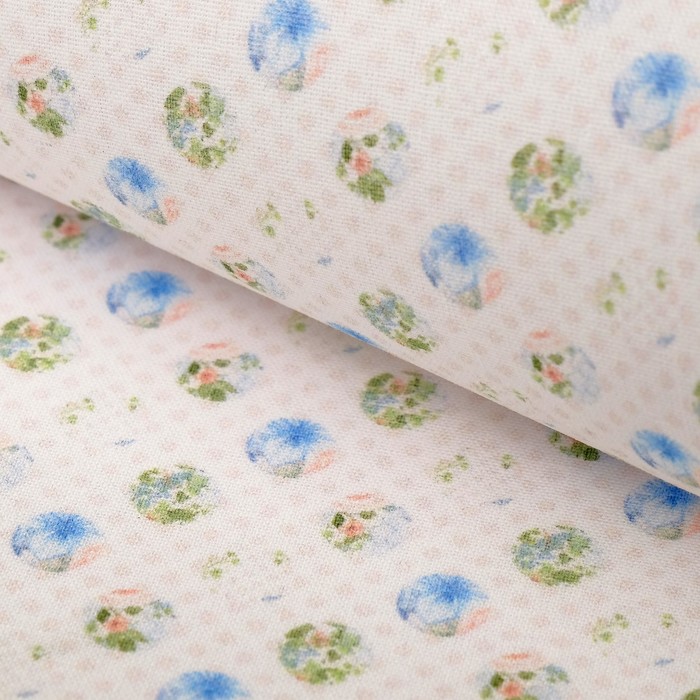 Ткани для пэчворка "Цветущие сады", 120г/кв.м, №14