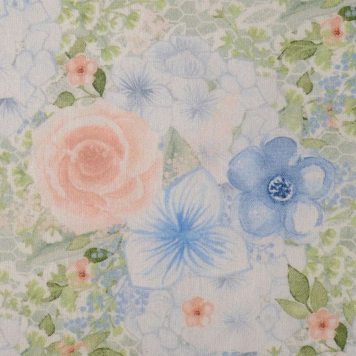 Ткани для пэчворка "Цветущие сады", 120г/кв.м, №16