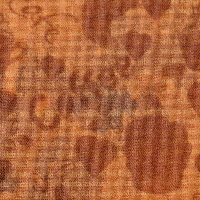 Ткани для пэчворка "Кофе-тайм", 120г/кв.м, №2