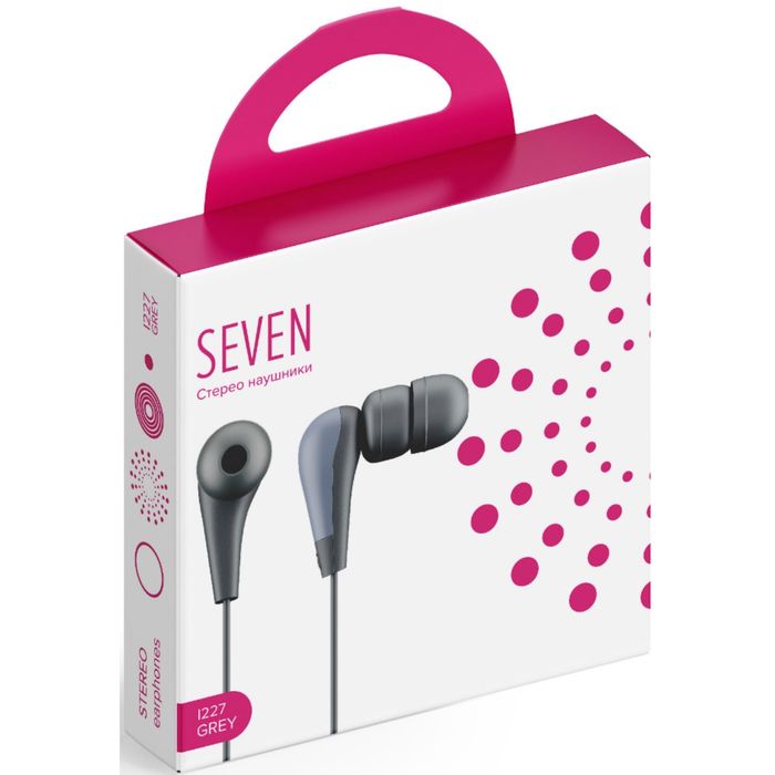 Наушники Seven модель I227, серые