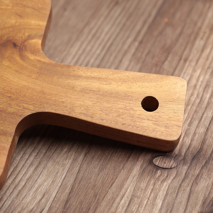 Доска для подачи из акации 35х13х1,5 см УЦЕНКА