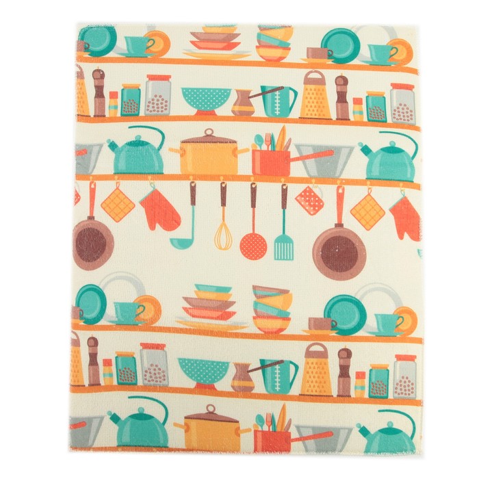 Коврик для сушки посуды "Кухня"