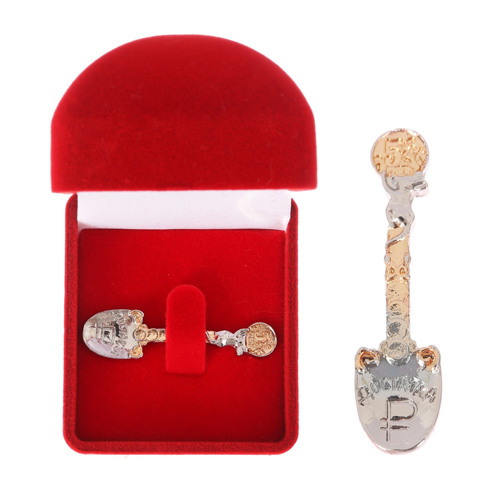 Ложка-загребушка в подарочной коробке "Достатка"