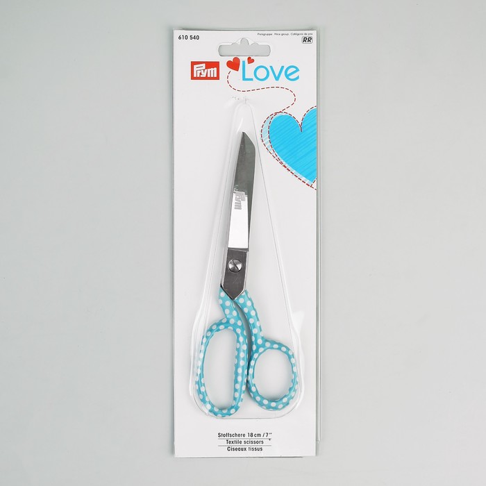 Ножницы портновские, стальные, 18см