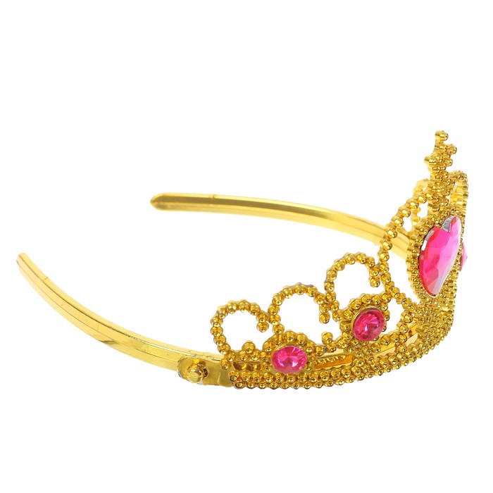 Корона "Инесса" с камнями цвета МИКС