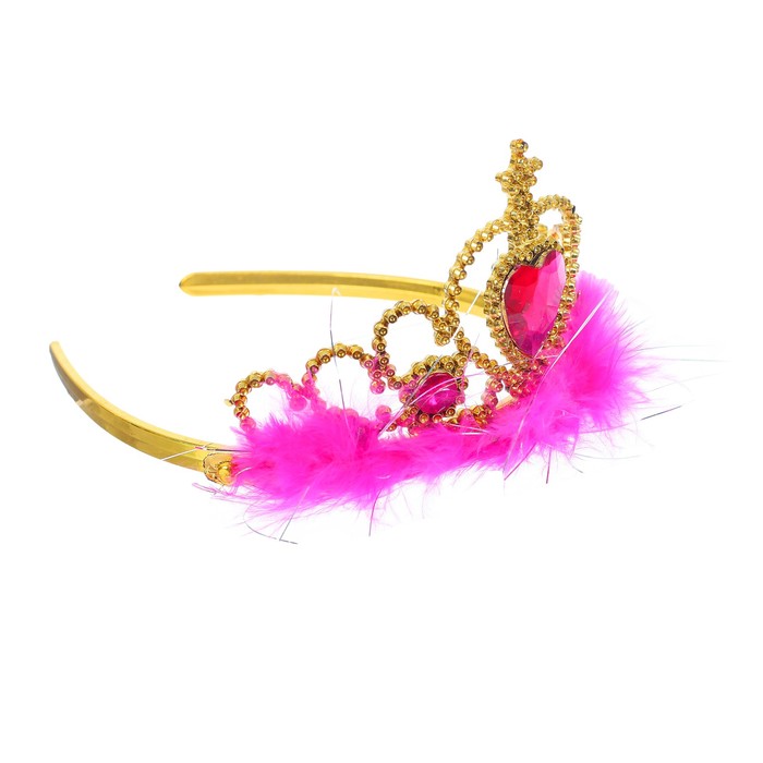 Корона "Красотка" с камнями цвета МИКС