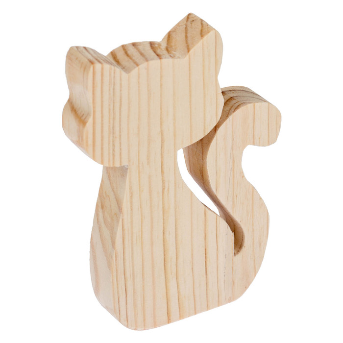 Заготовка для творчества «Кот», 1,7х7х12 см